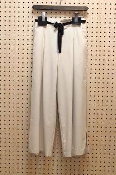 リネコ2WAY8.5分丈ワイドパンツ ベージュ