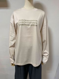 シリコンプリント ロゴロンT オフホワイト