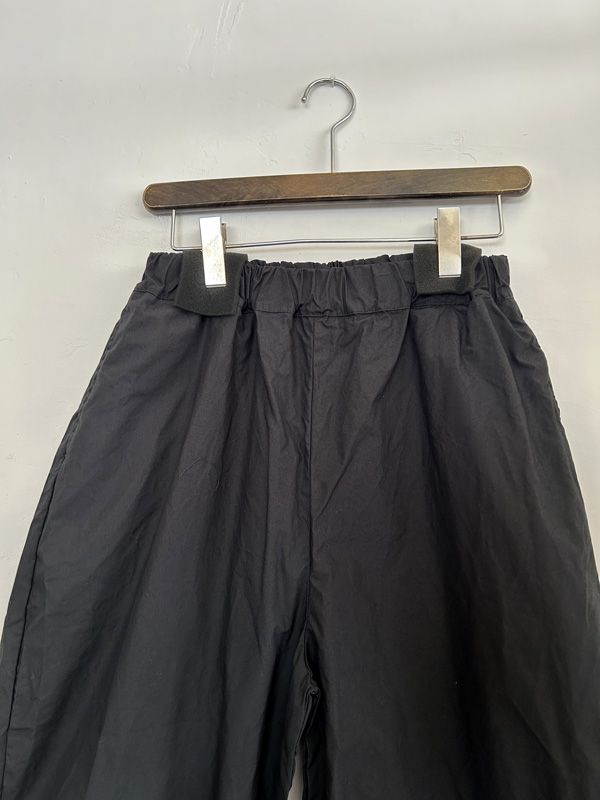 タイプライターエッグパンツ ブラック