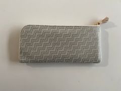 PAR2 L ZIP LONG ジグザグ 長財布 シルバー