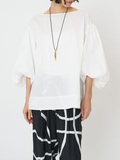 [1261-033MK] バルーンスリーブBL オフホワイト