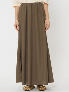 [2561-028BZ] サマーメッシュ麻混バイアスSK カーキ