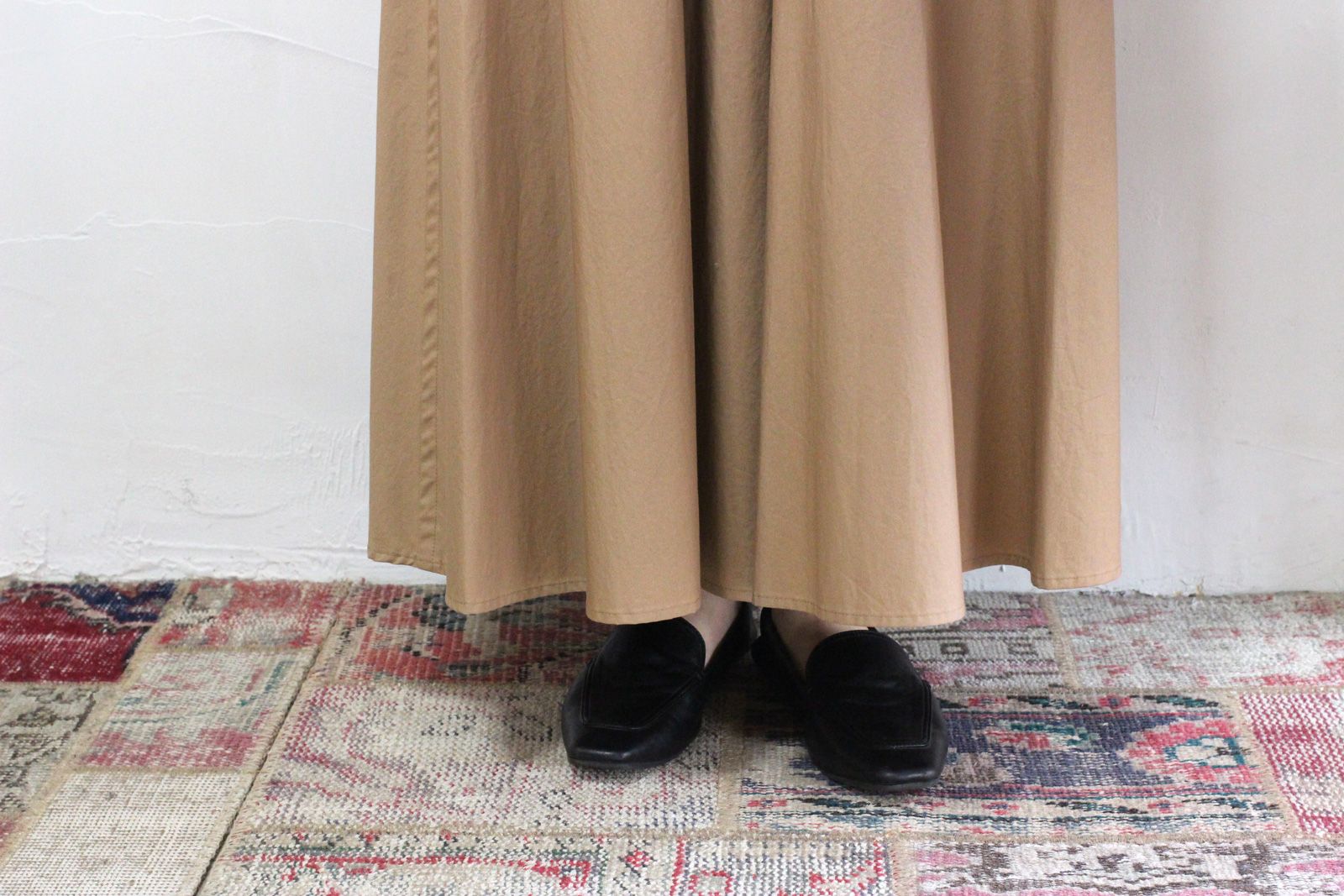 ボリューミースカーチョ ベージュ