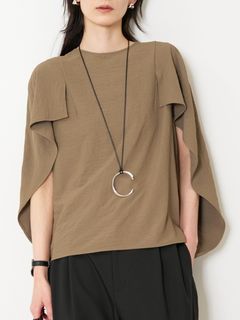 [1563-658BZ] ケープバルーンBL ダークカーキ