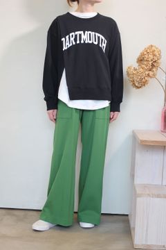 ヴィーナスティアポンチワイドパンツ グリーン
