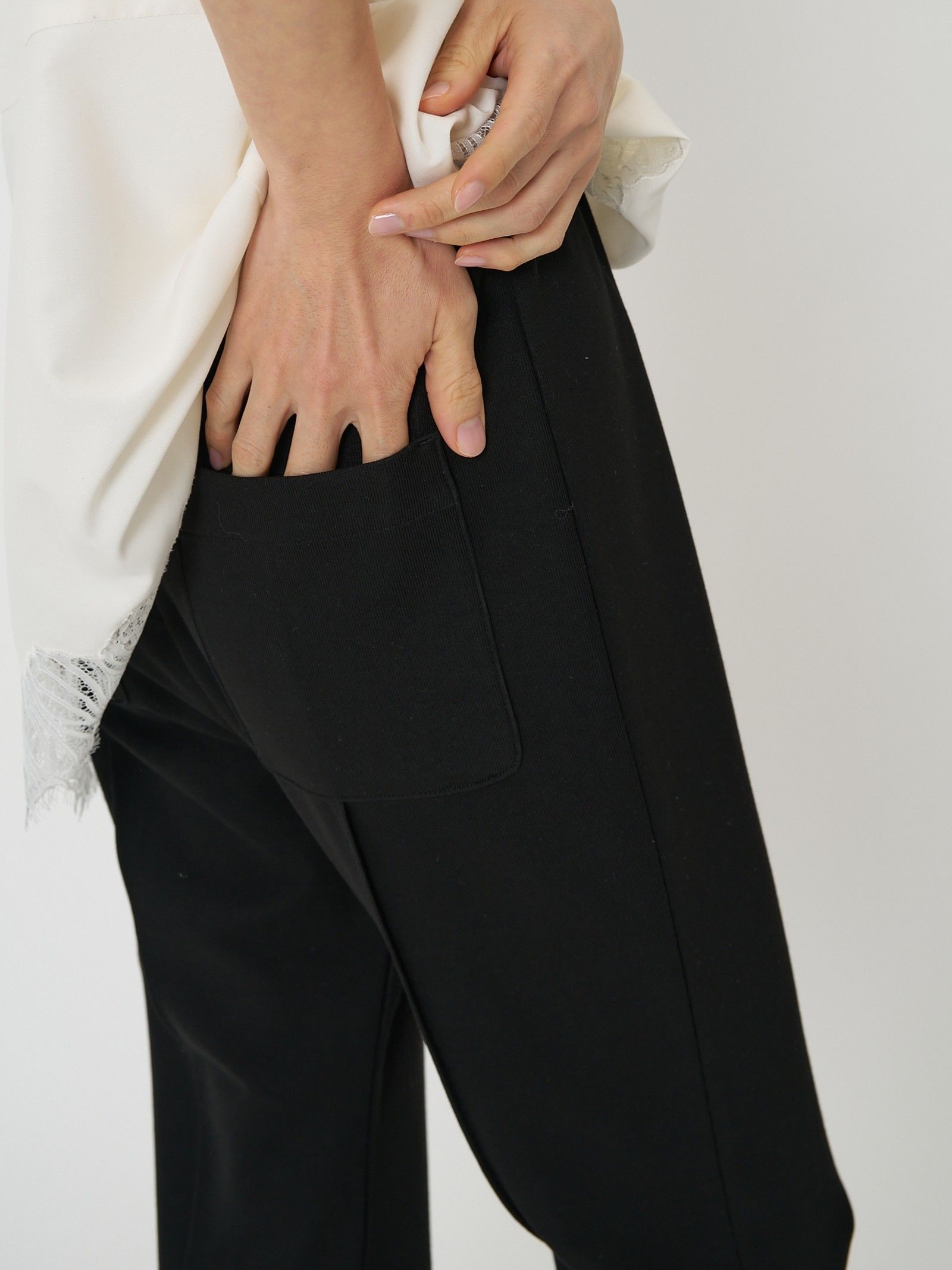 [3861-069GL] ソフトリブフレアPT ブラック