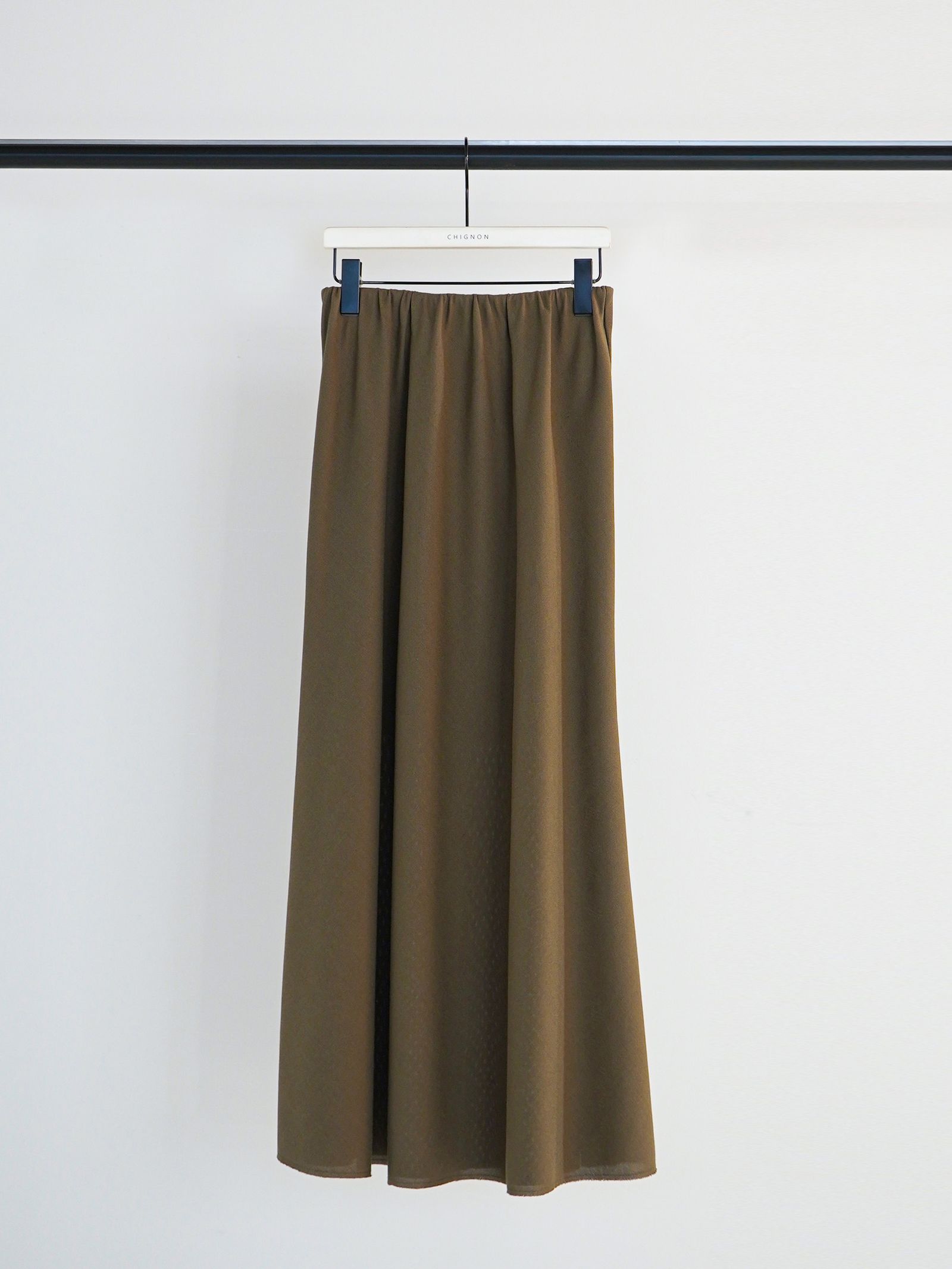 [2561-028BZ] サマーメッシュ麻混バイアスSK カーキ