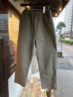 パウダースノーモールスキンストレッチコージーパンツ アーミーグレー