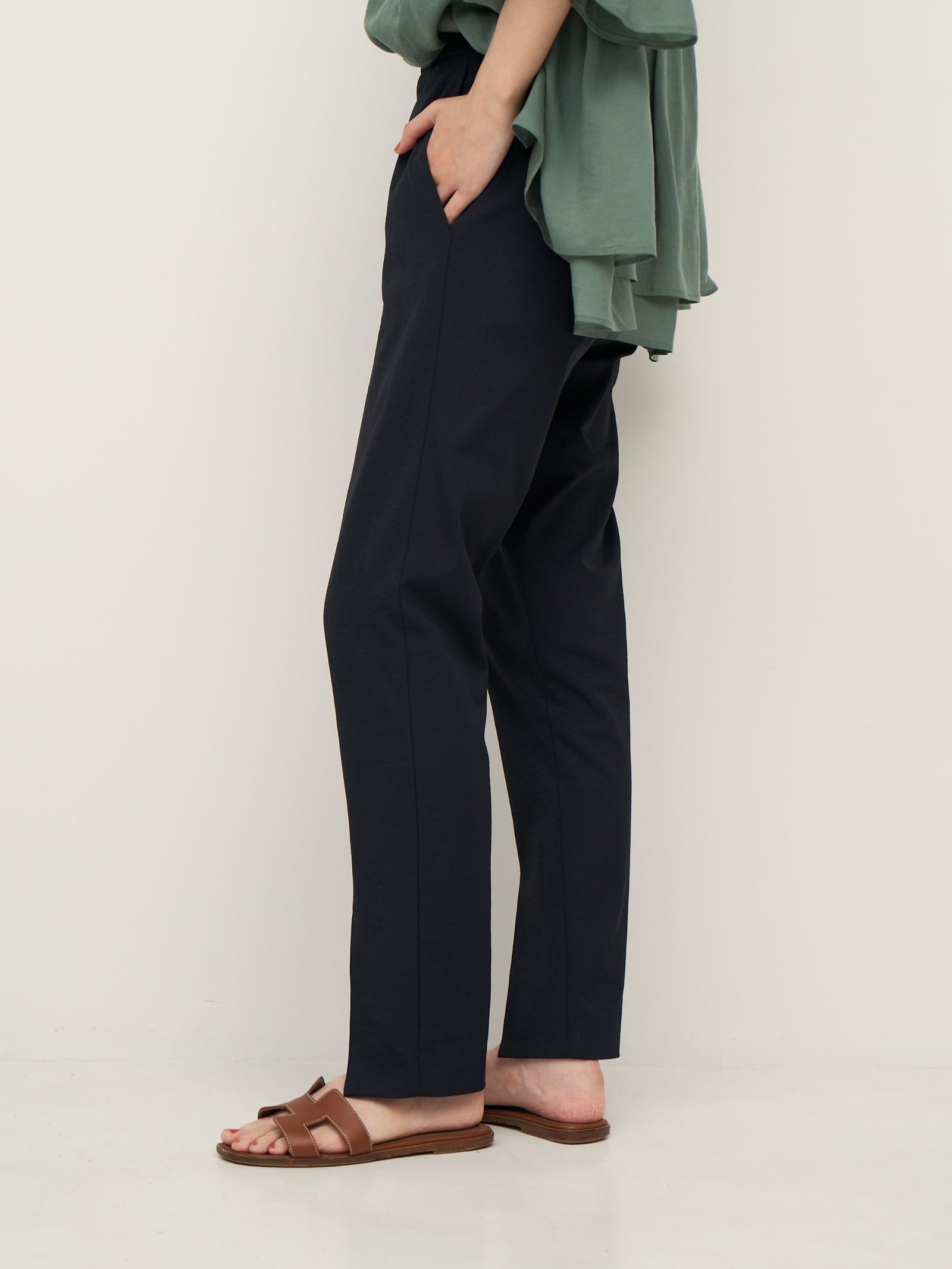 [3862-360BZ] フロントスリットスティックPT ブラウン