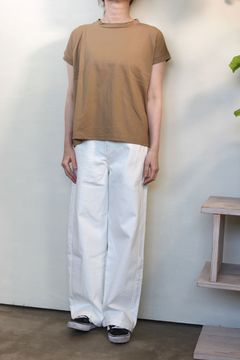 天竺ミナミシャツ コルクベージュ