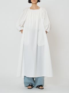 [5261-034MK] ボリュームスリーブOP オフホワイト