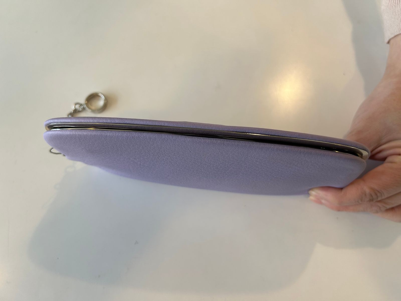 RAC FRAME PURSE LONG がま口 パステルパープル