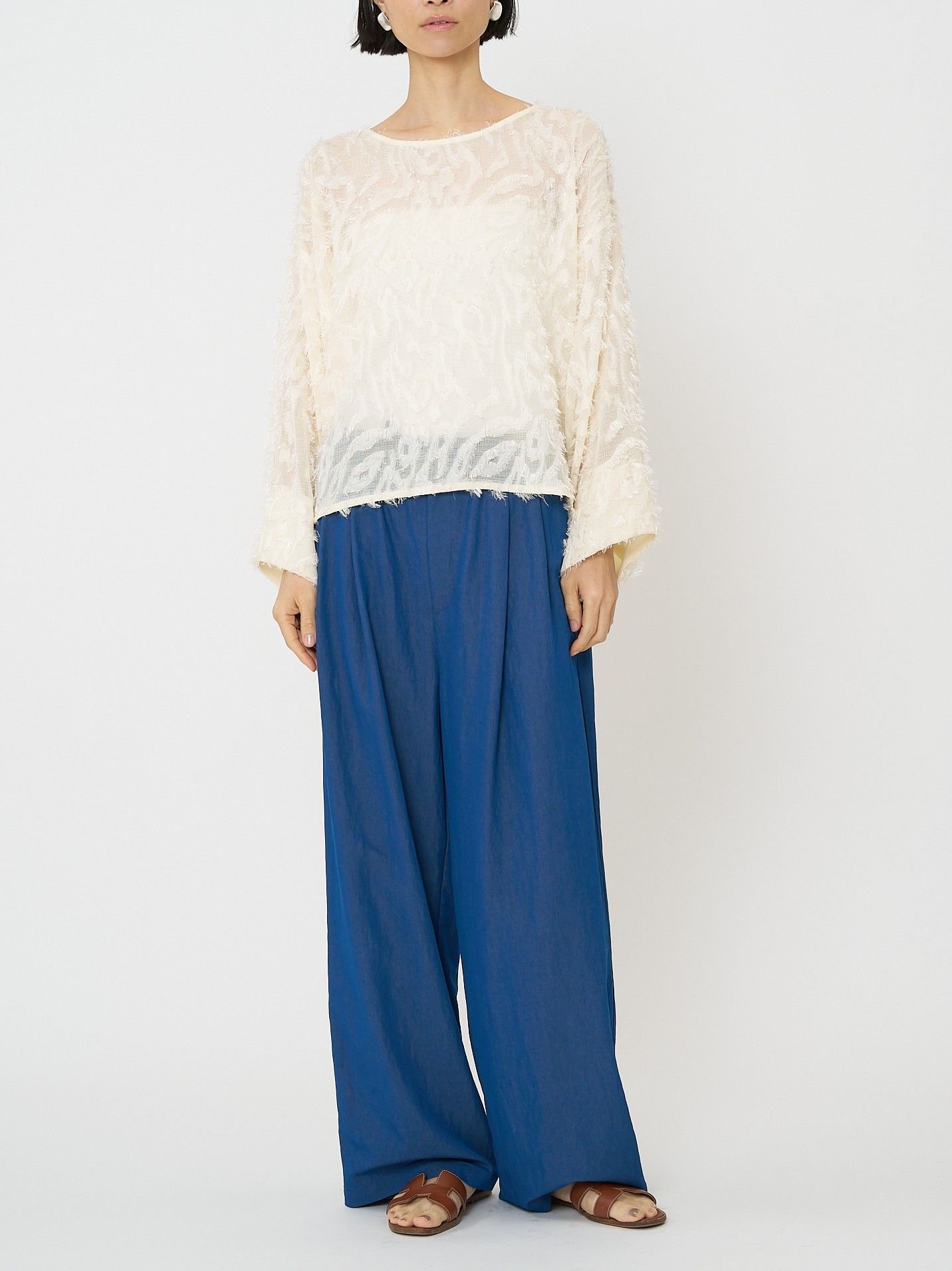 [1561-009KK] メッシュジャガードBL オフホワイト