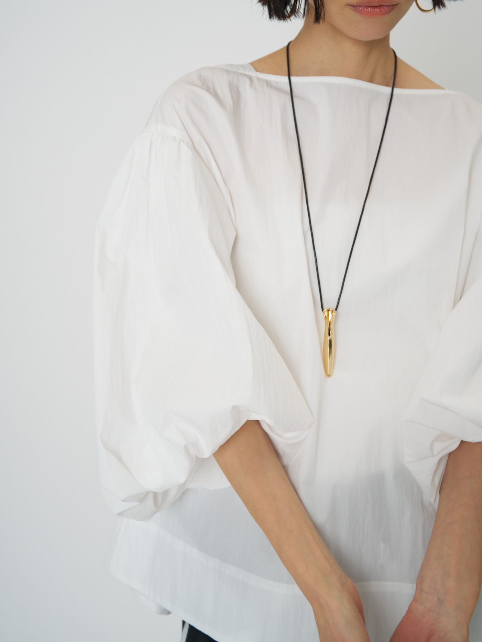 [1261-033MK] バルーンスリーブBL オフホワイト