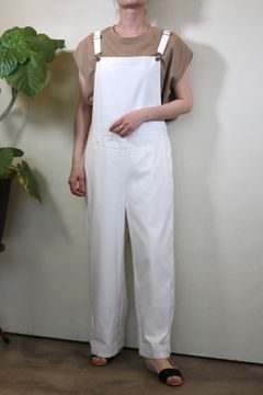 khakito フランス軍サロペット オフホワイト
