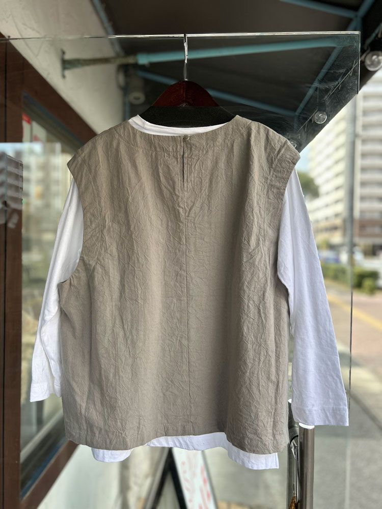 ハンドワッシャーベストレイヤードセット グレー