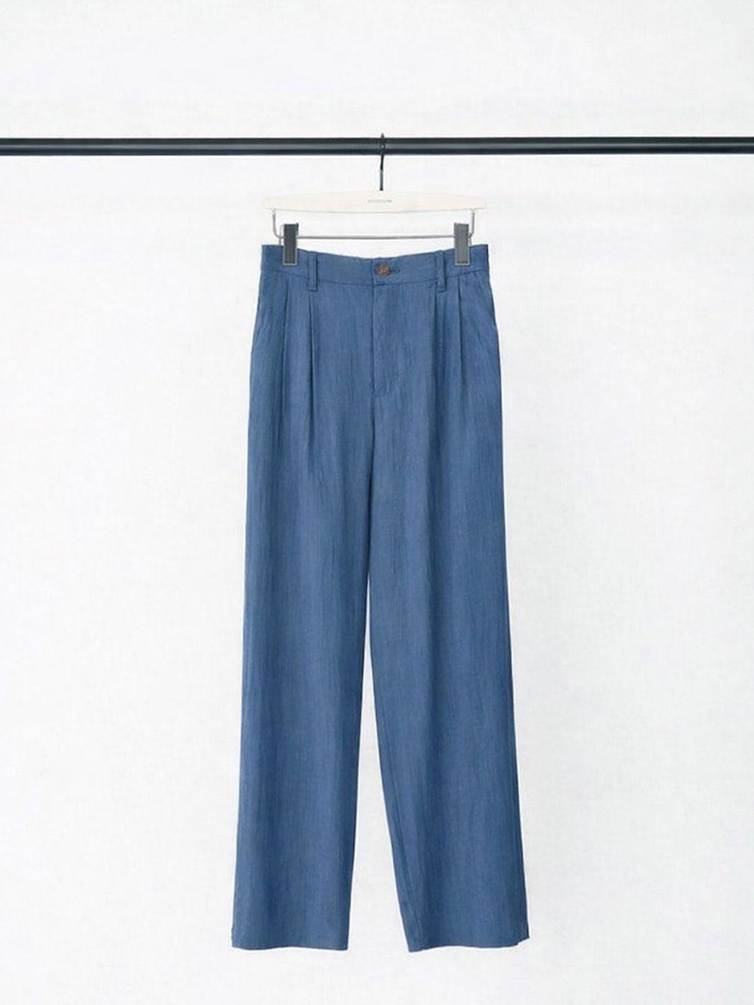 [3963-634MK] サイドタックワイドPT インディゴ