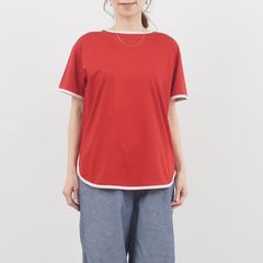 微強燃天竺リンガーT レッドxピンク