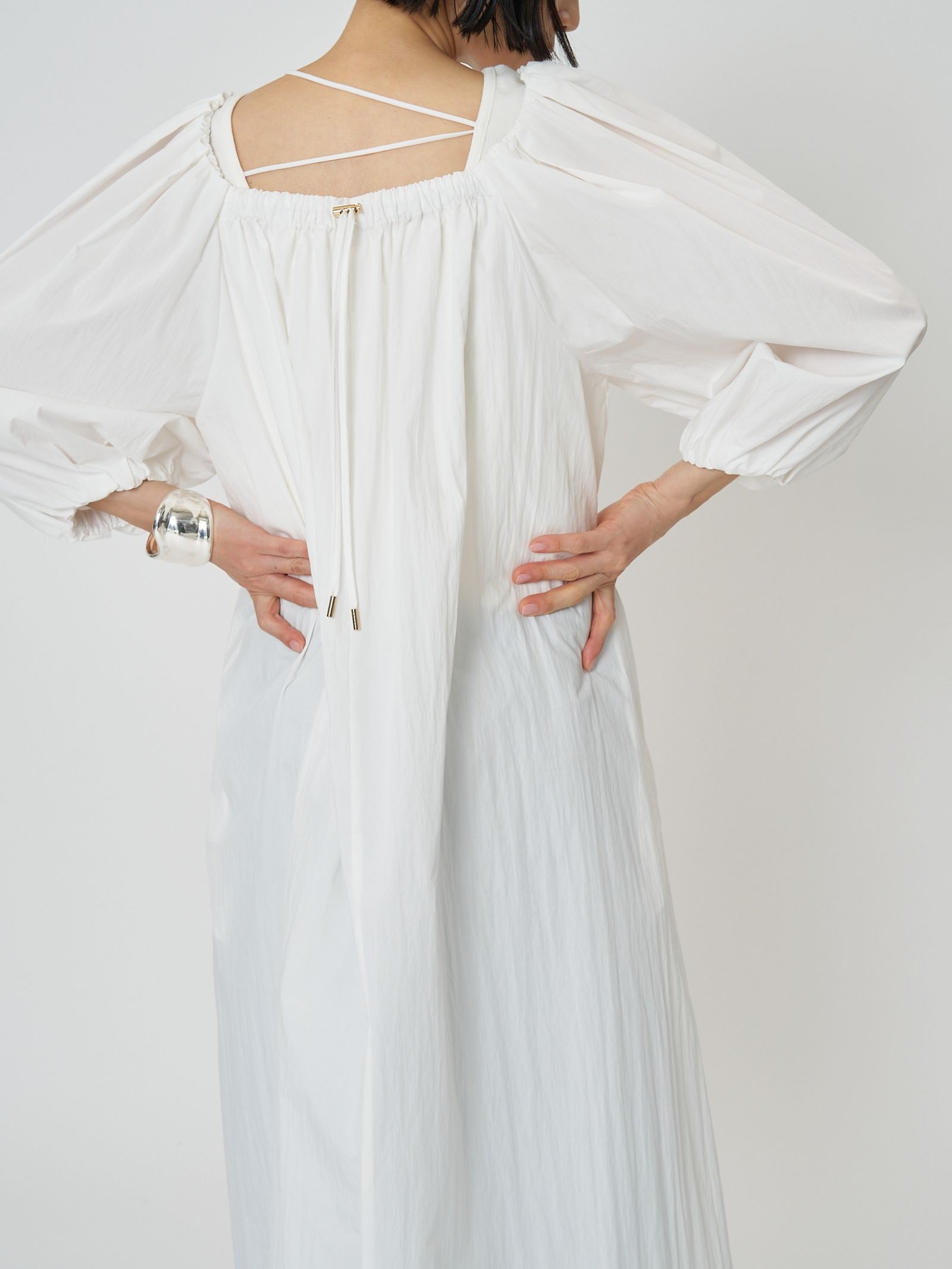 [5261-034MK] ボリュームスリーブOP ブラック