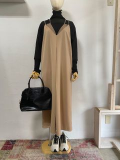 レイヤードキャミワンピース beige