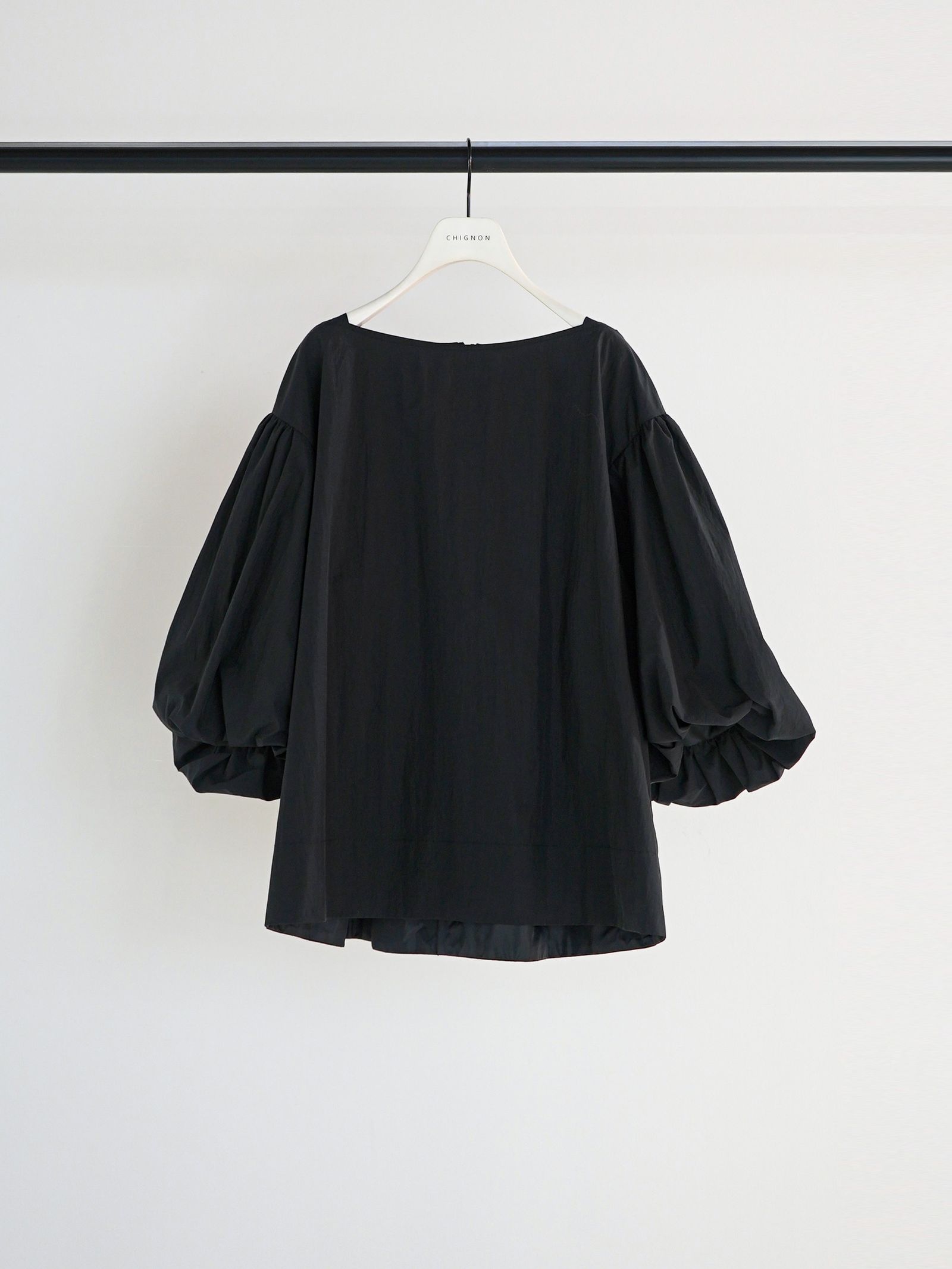 [1261-033MK] バルーンスリーブBL ブラック