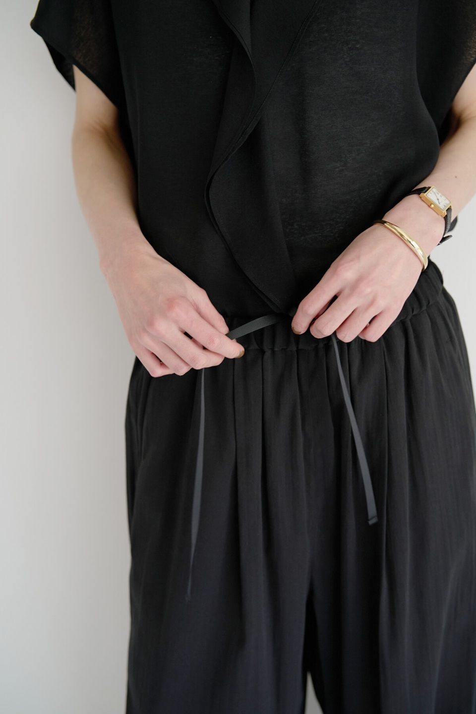 [3863-652BZ] チュニックコンビネゾン ライトベージュ