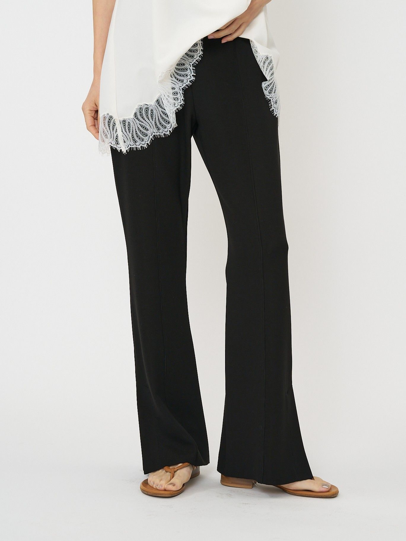 [3861-069GL] ソフトリブフレアPT ブラック