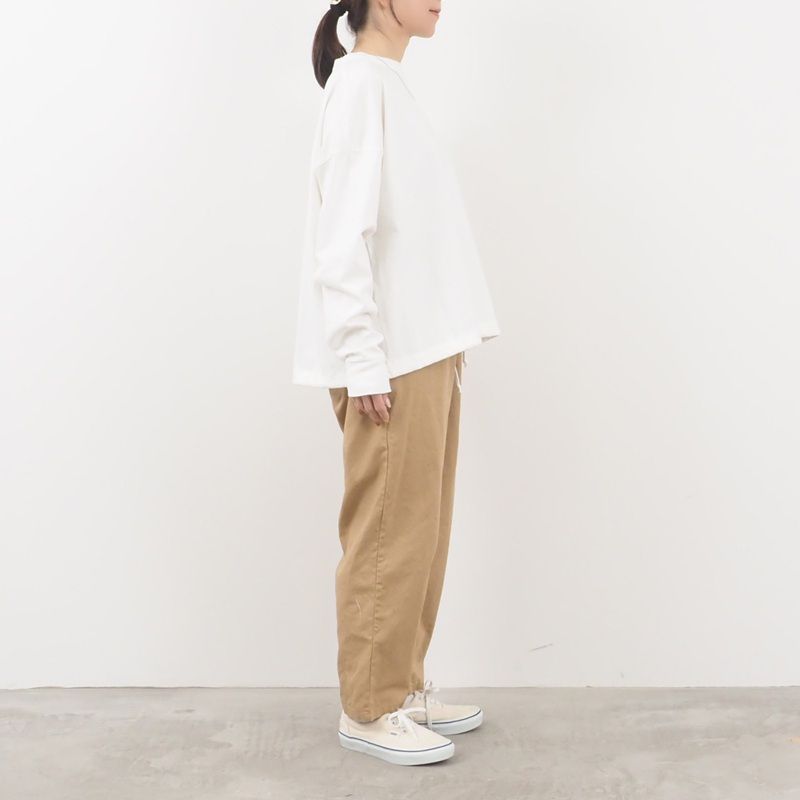 オックスストーンバイオ加工 コージーパンツ ベージュ