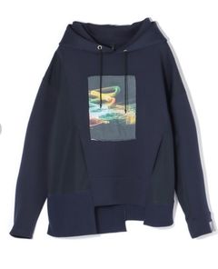フォトプリントフーディー ネイビー