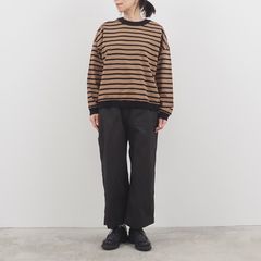 カツラギニューセリサイトベイカーパンツ チャコール