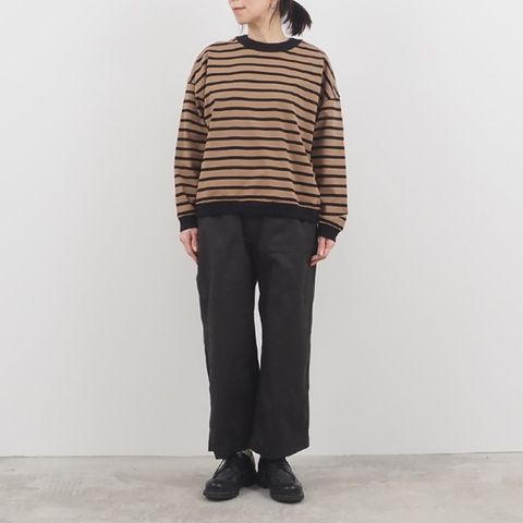 カツラギニューセリサイトベイカーパンツ チャコール