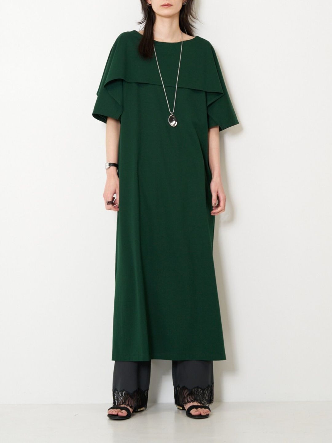 [5863-614KK] ヨークケープ2WAYOP ダークグリーン