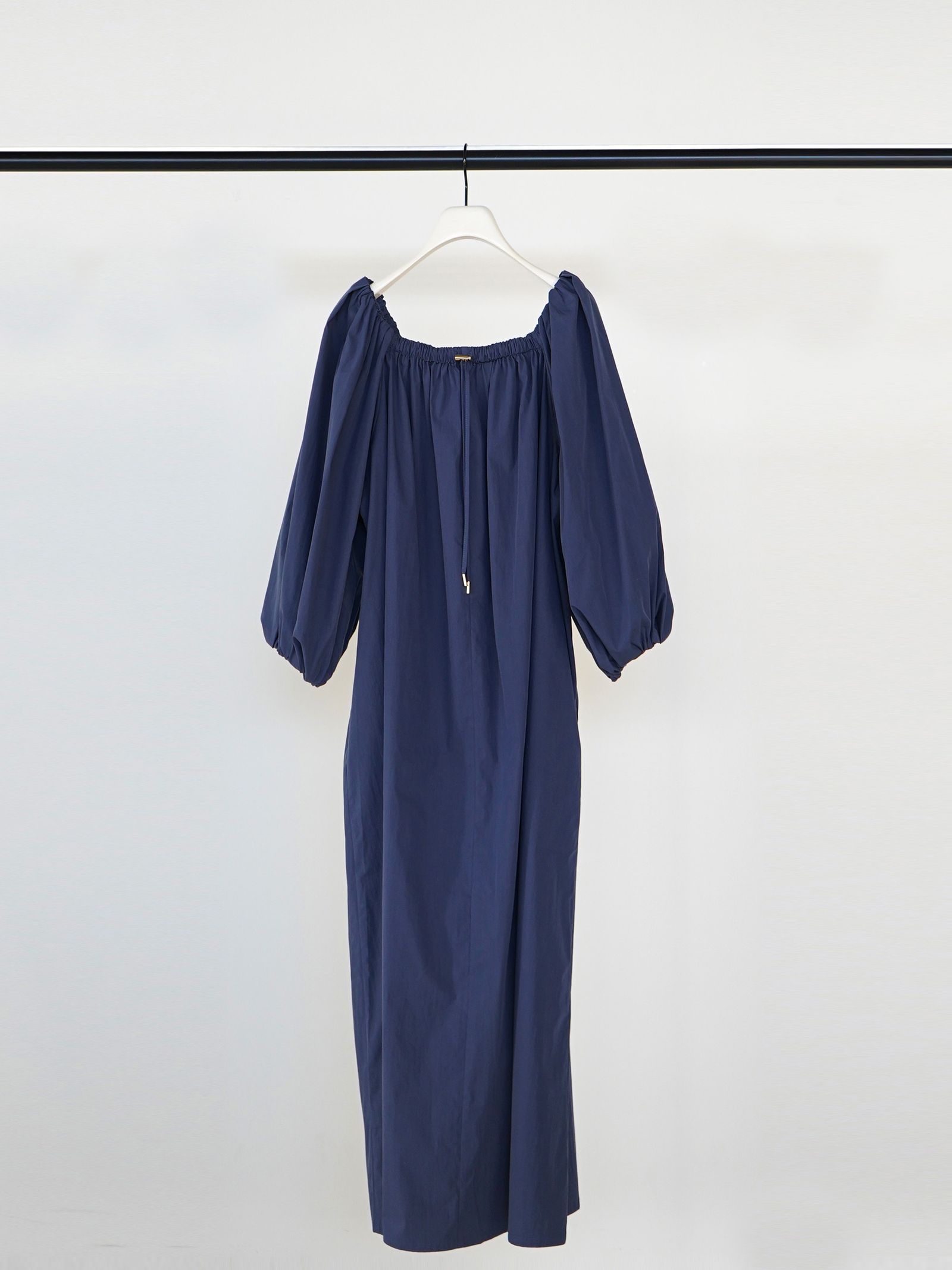 [5261-034MK] ボリュームスリーブOP ネイビー