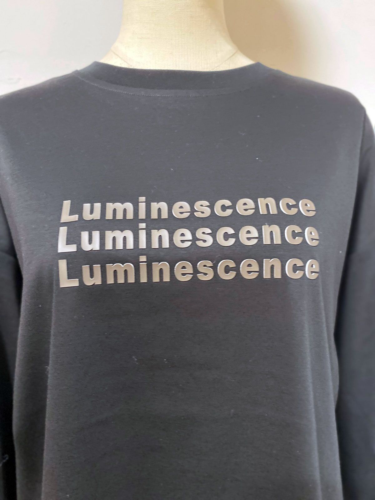 シリコンプリント ロゴロンT ブラック