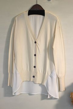 ドッキングカーディガン アイボリー