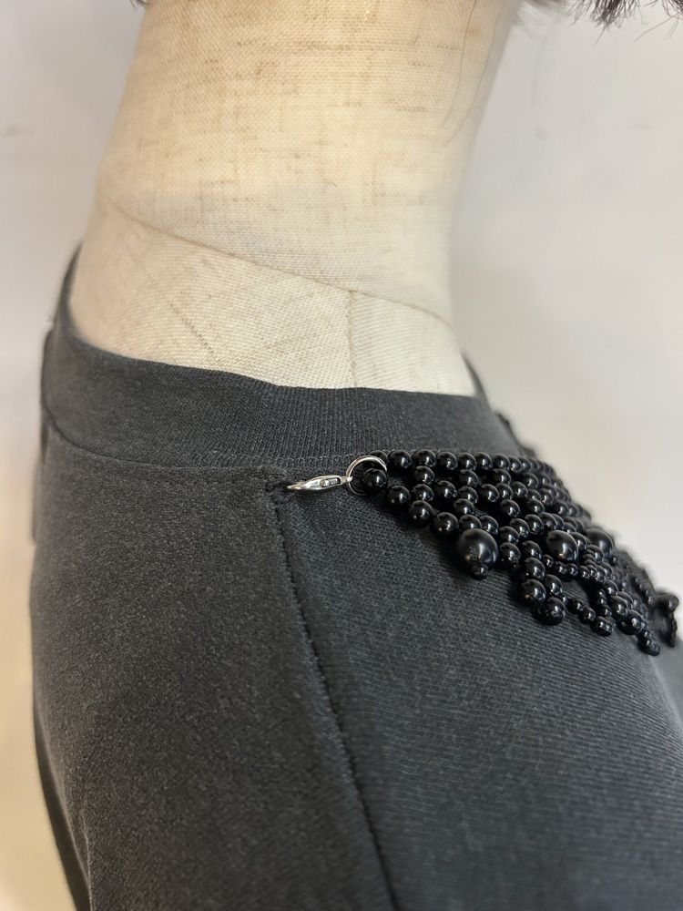 pearl necklace LOGO T スミクロ