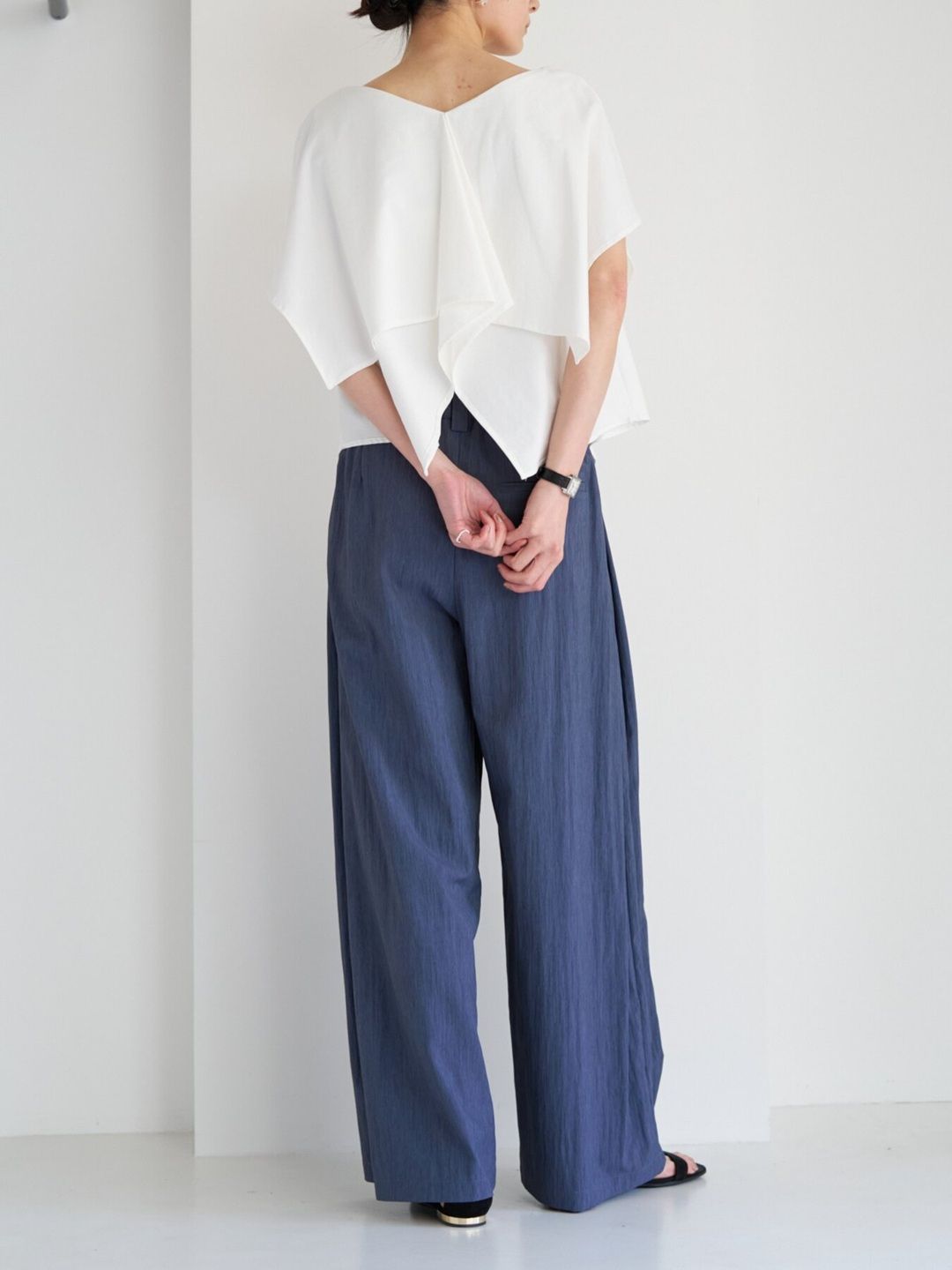 [8863-613KK] ハンカチーフカラーPO ダークグリーン