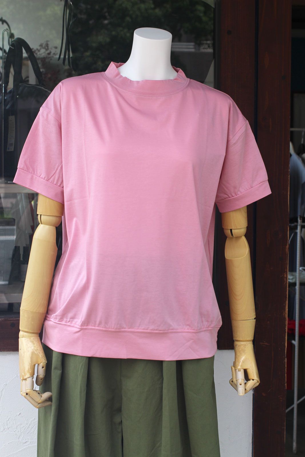 すっきりサラサラ半袖Tシャツ ミント