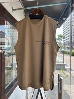 ミニロゴプリント フレンチトップス カーキ