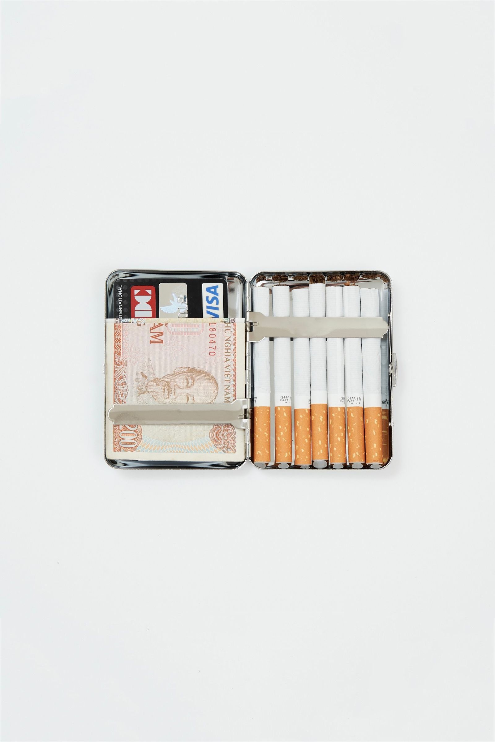 Cellphone Cig Case / Silver