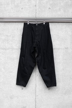 Denim Tapered Pants / Black