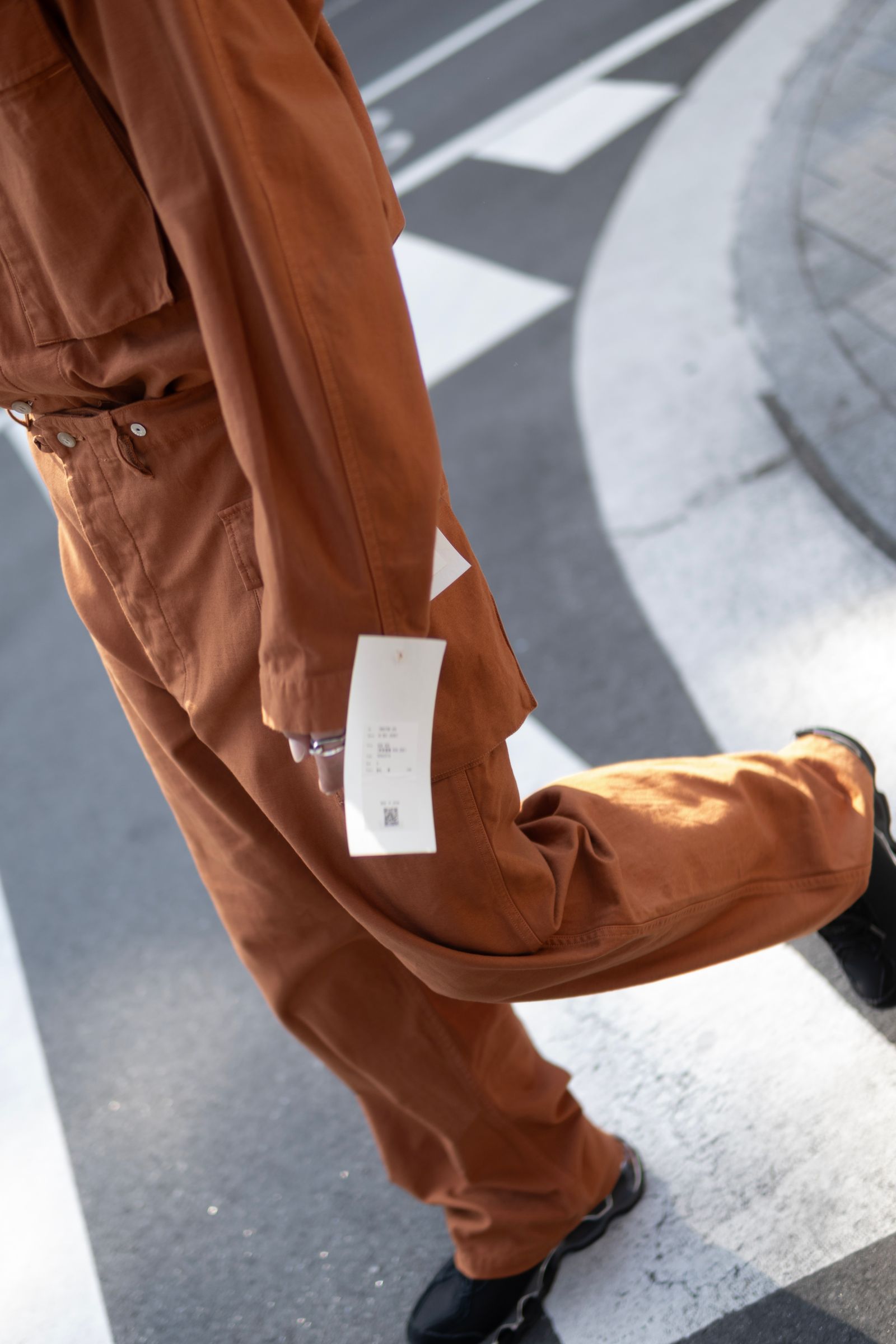 43 CARGO TROUSERS / Teracotta