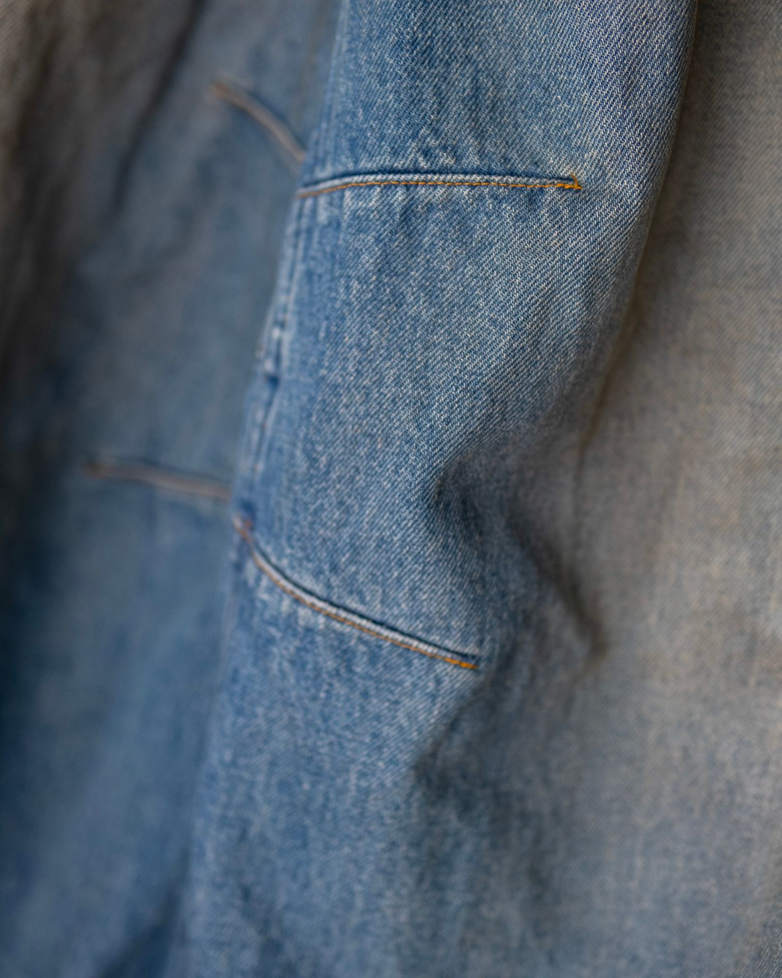 MONOLITH INDIGO BAGGY / Mid-wash