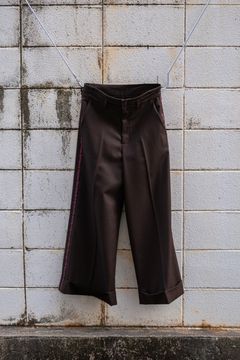 meagratia - Flano cummerbund trousers / brw | Retikle Online Store 