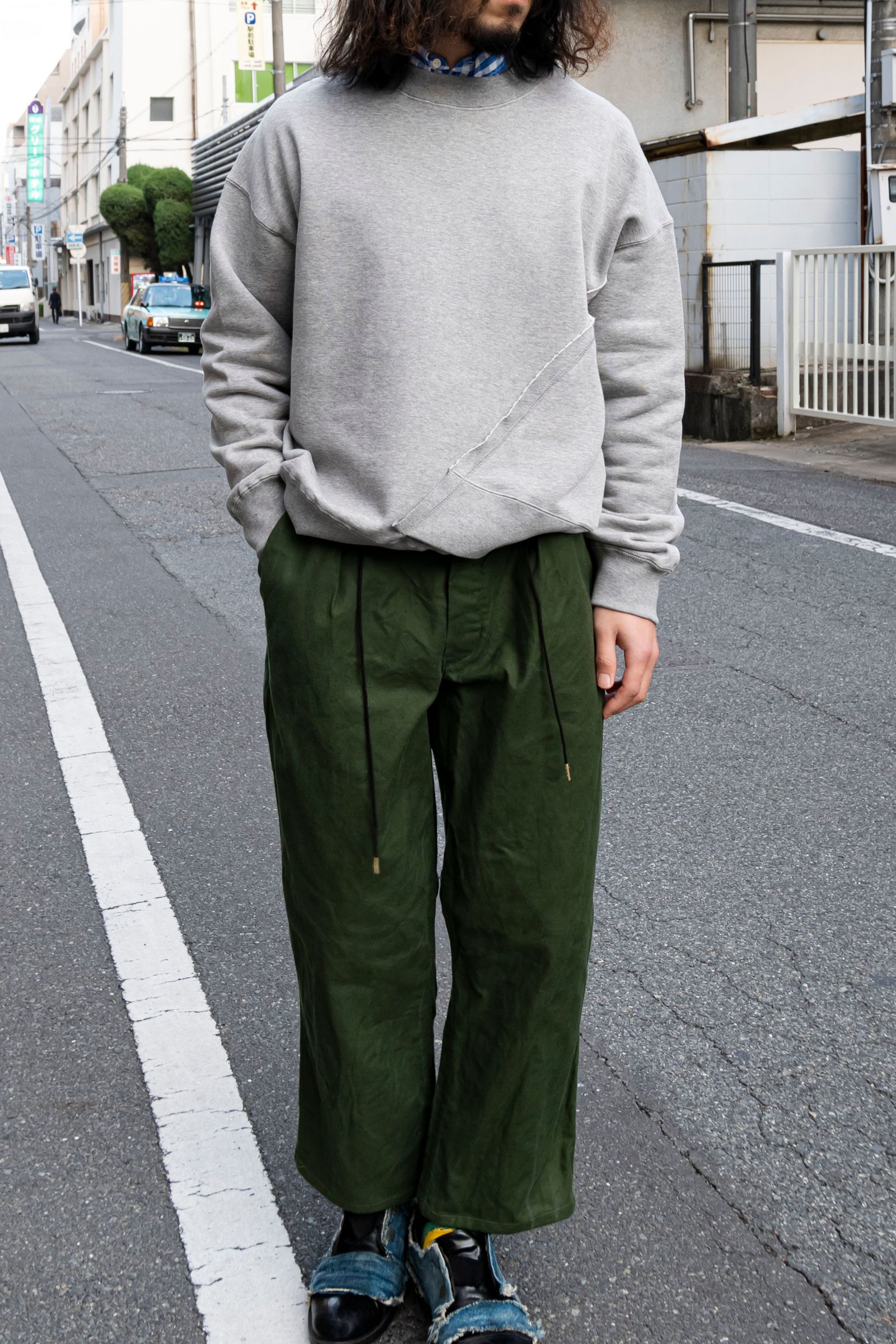 Swedish Army Remake Utility Pants /  スウェーデン軍リメイクユーティリティワイドパンツ