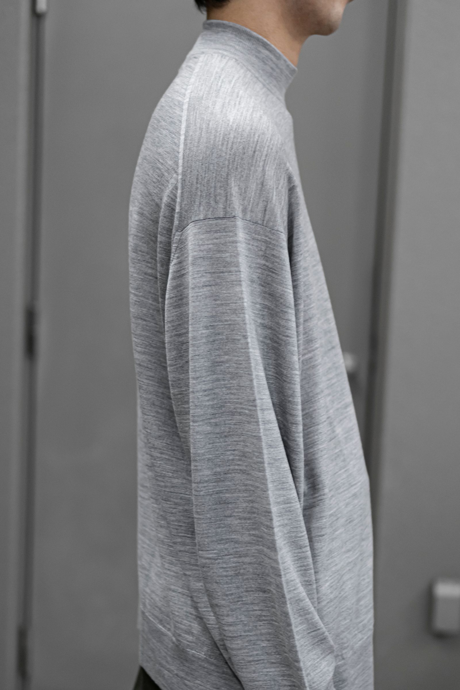 ニット SHINYA KOZUKA /シンヤ コヅカ/SMALL EMBROIDERED HIGH GAUGE 