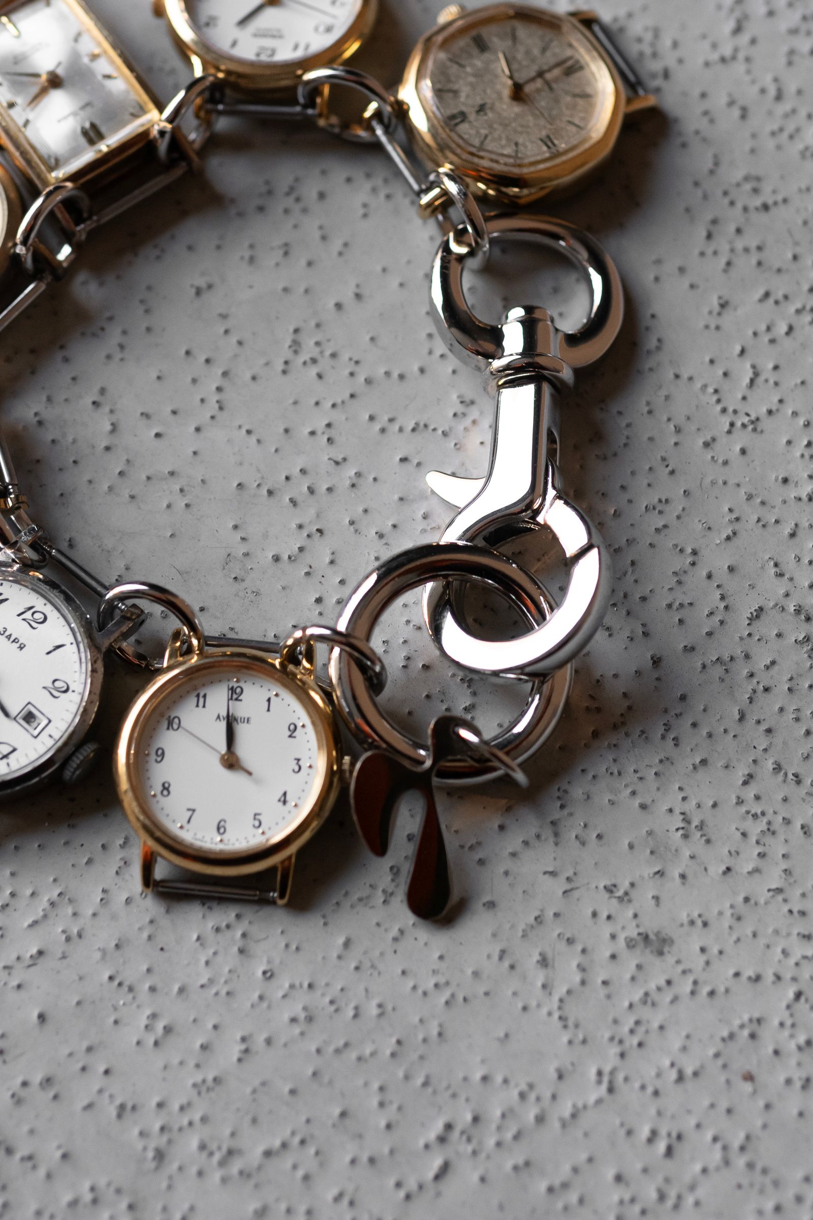 INFINITY WATCH BRACELET / Silver