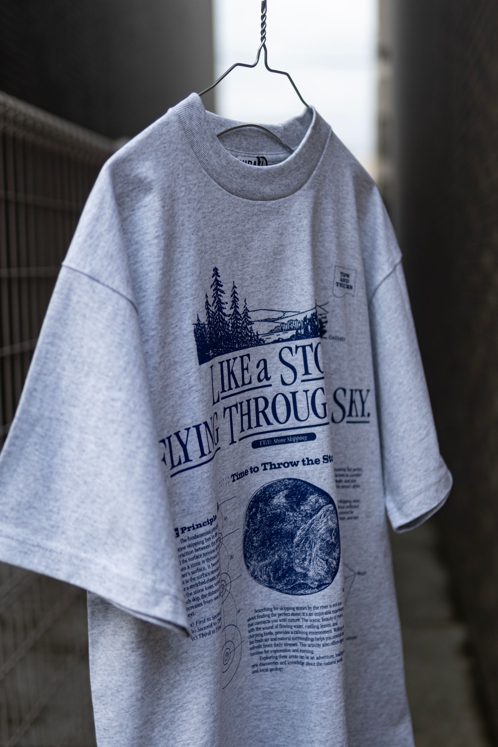 STEINER TEE 2.0 / ASH
