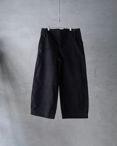 Wide Pants / Black