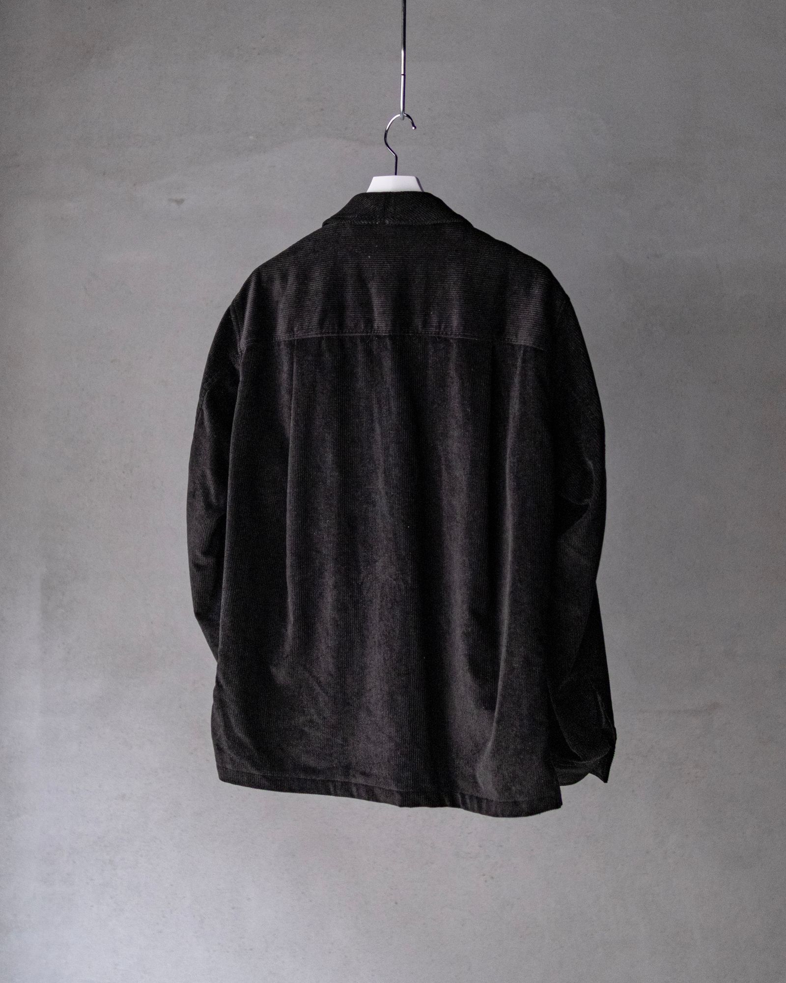 DOUBLE BREASTED COVERALL / BLACK